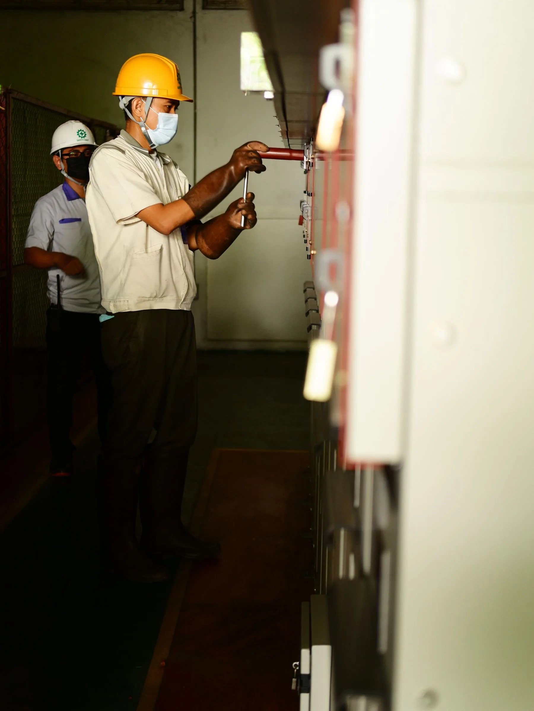 Control panel inspection