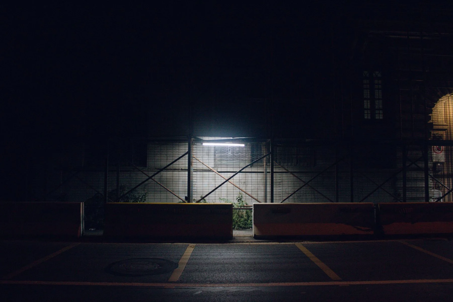 Illuminated access area