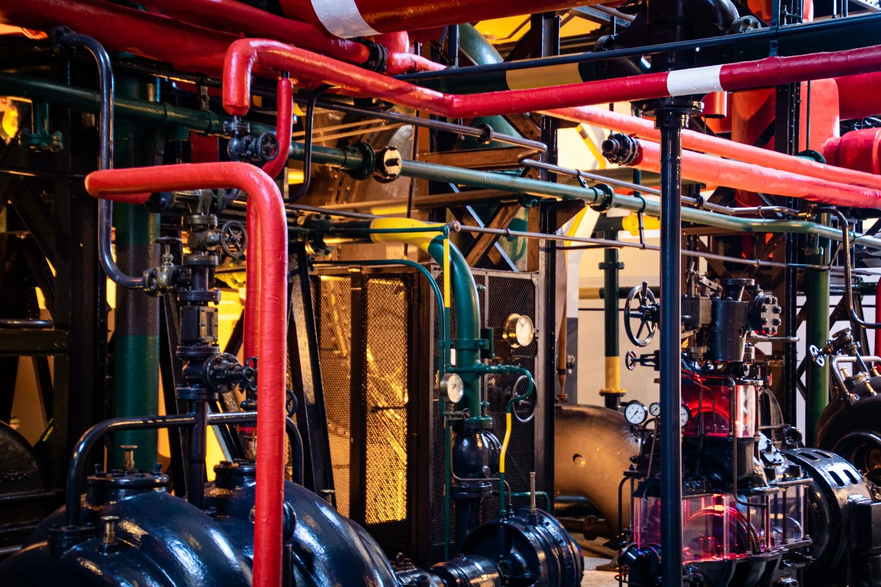 Industrial piping connections