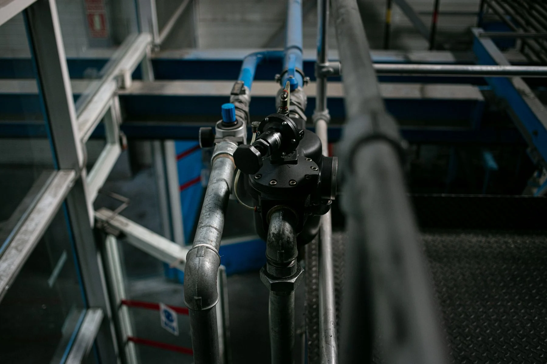 Metallic industrial piping, valves and connections