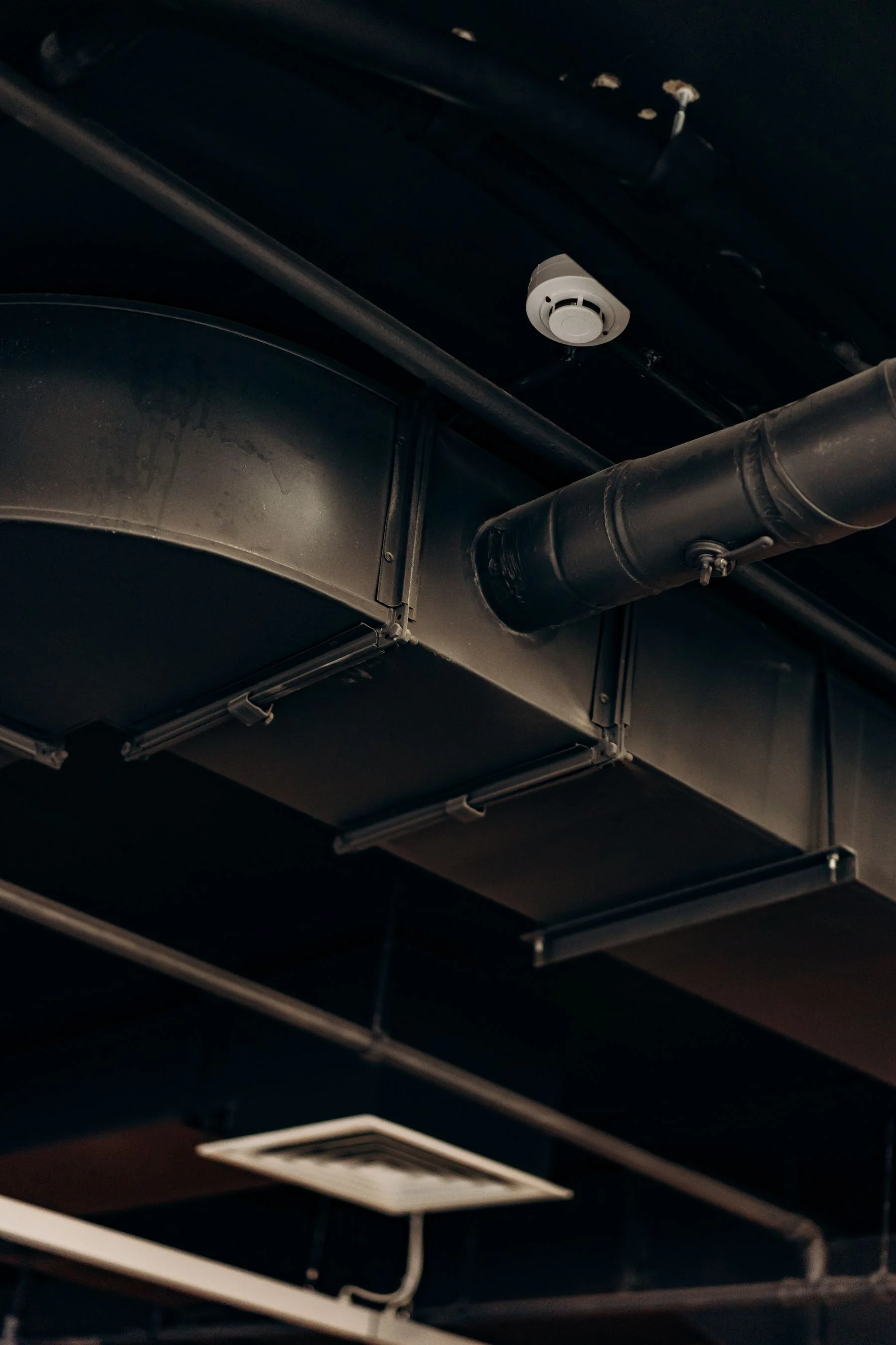 Interior air ductwork