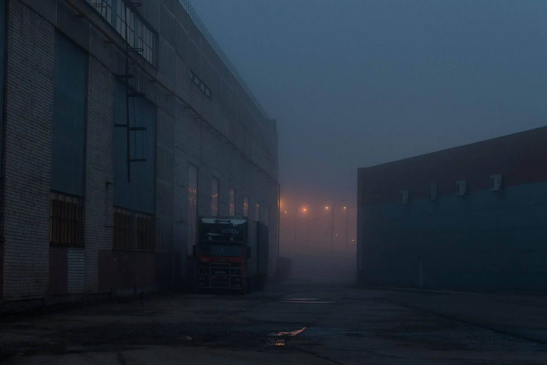 Industrial yard lighting